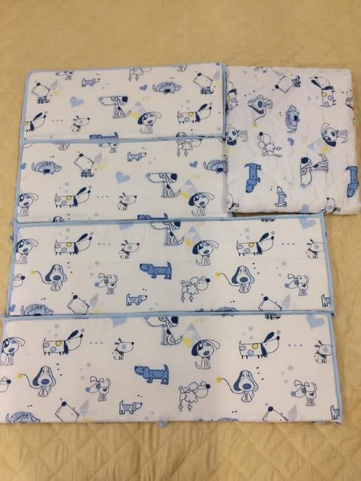 Bộ sản phẩm Đệm-Ga-Quây cũi cho bé đáng yêu