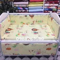 Bộ sản phẩm Đệm-Ga-Quây cũi cho bé mẫu thú con dạo chơi