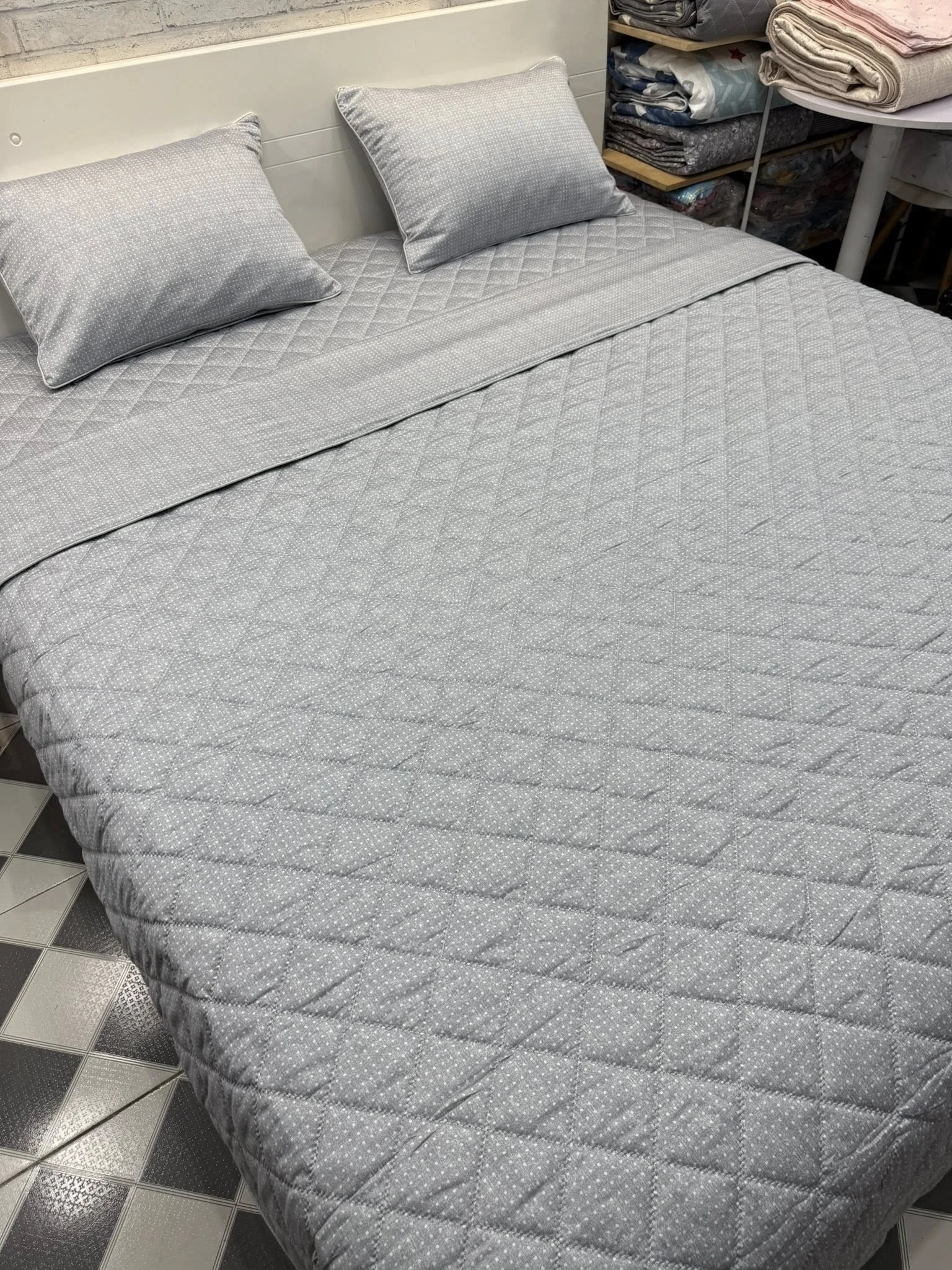 Set 1 Ga chun trần + 2 Vỏ gối 45*65cm vải modal Hàn Quốc