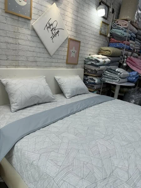 Bộ chăn ga gối họa tiết 3D Lụa Modal Hàn Quốc