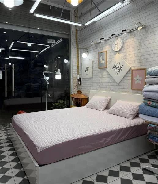 1 ga chun chần bông sz 180cm x 200cm + 2 vỏ gối nằm sz 45cm x 65cm**