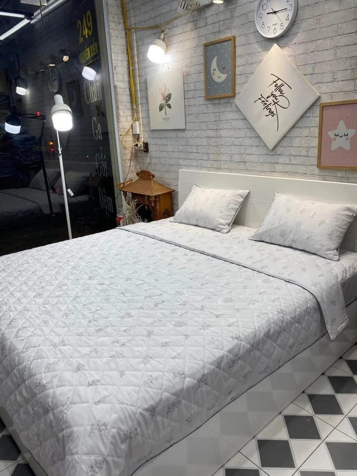 Bộ chăn ga gối Lụa Modal Hàn Quốc 8