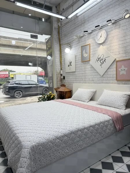 Bộ chăn ga gối Lụa Modal Hàn Quốc hoa nhí nền sáng!