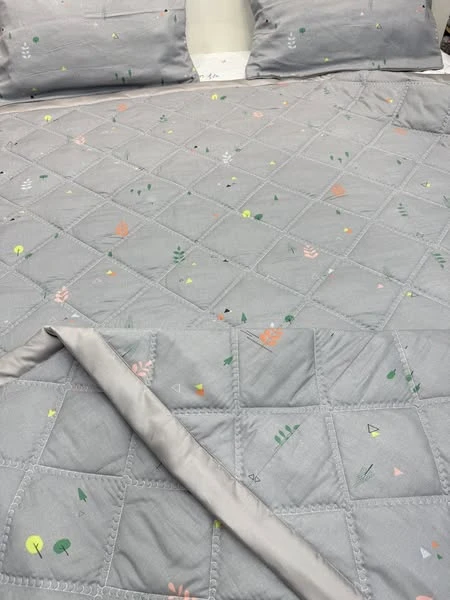 Vỏ chăn hè thu trần bông 2 mặt KT 200*220cm