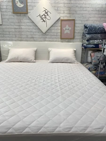 Set ga chun trần + 2 vỏ gối 45*65cm lụa modal màu be xjnh lắm ah