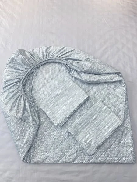 Set mẫu vân sáng xanh siêu xinh