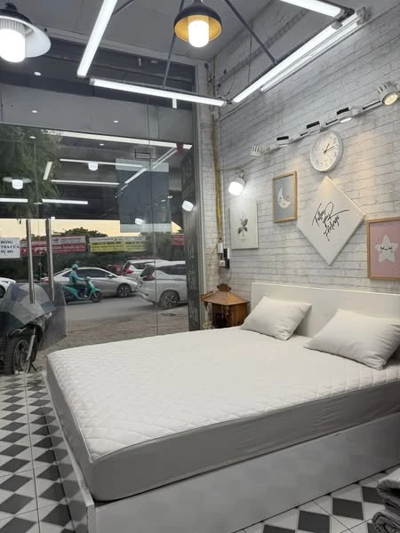 Bộ chăn ga gối Lụa Modal Hàn Quốc hoa nhí nền be nhạt xjnh nha mọi người ơi.