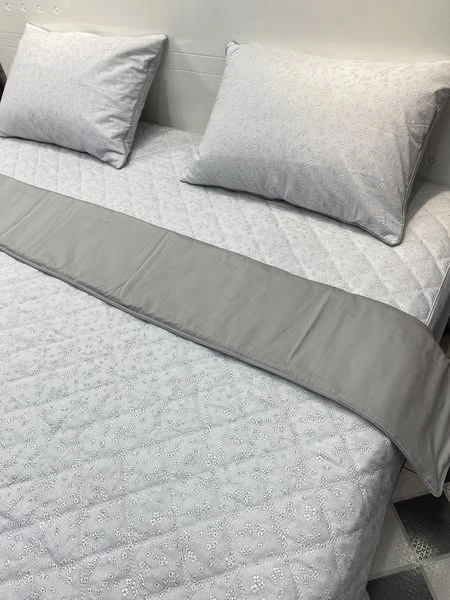 Bộ chăn ga gối cotton Hàn Quốc hoa nhí ghi sáng xjnh lắm ạ