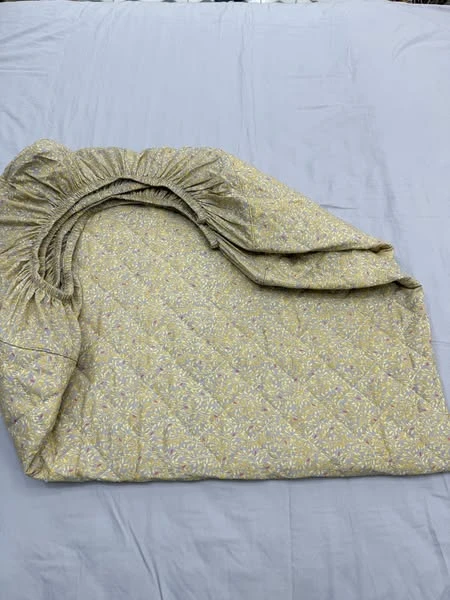 Set mẫu hoa nhí vàng lụa modal