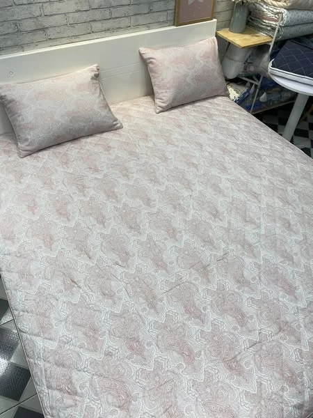 Bộ chăn ga gối Lụa Modal Hàn Quốc hoa văn hoàng gia