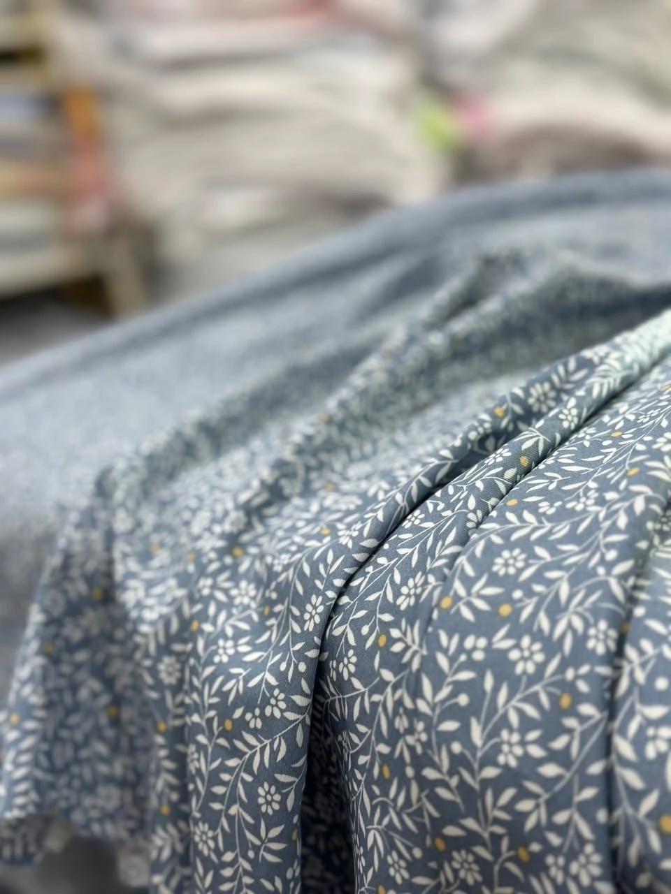 Bộ chăn ga gối cotton Hàn Quốc Lá nhí xjnh xắn lắm ạ.