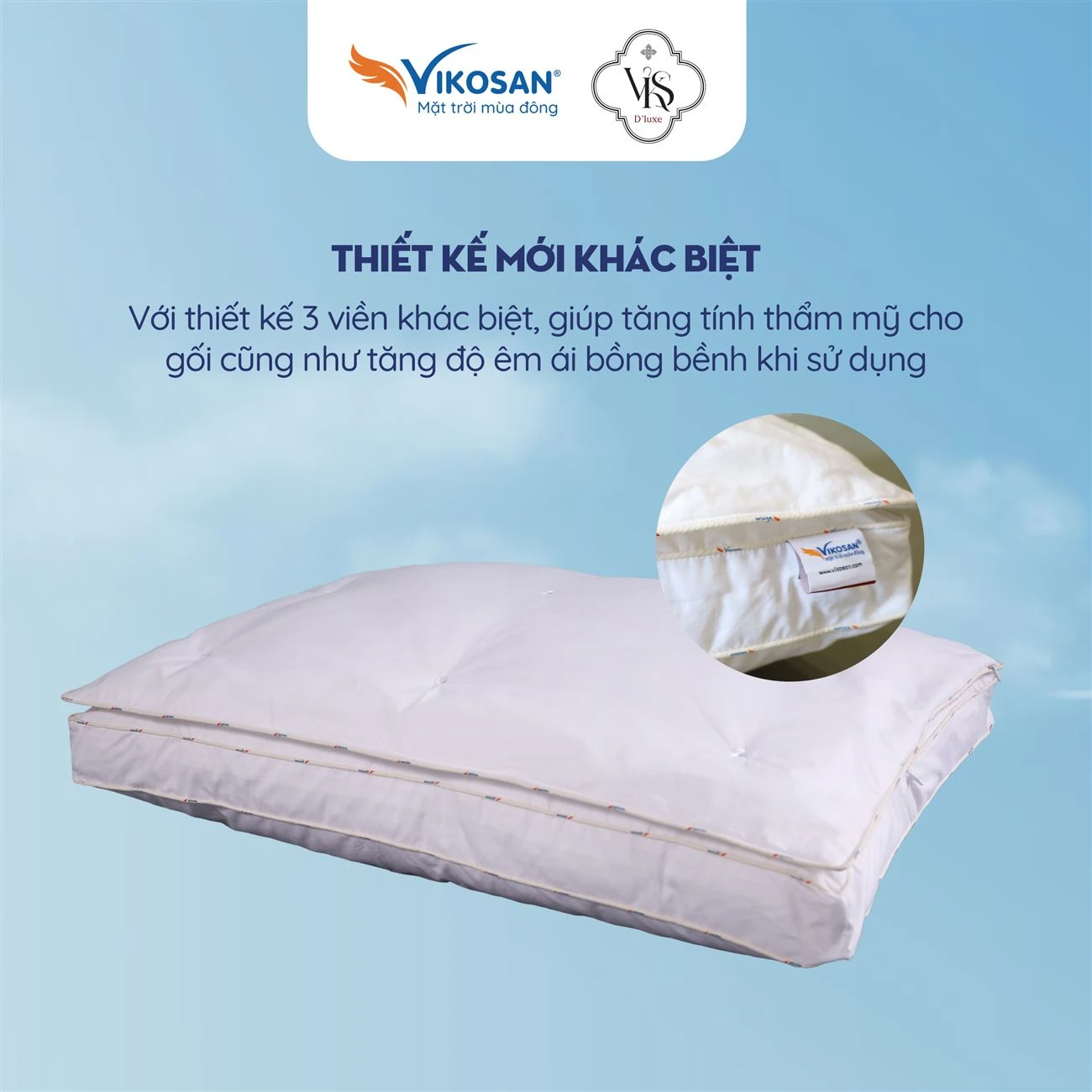 Ruột gối nằm Royal Micro D'luxe 2024