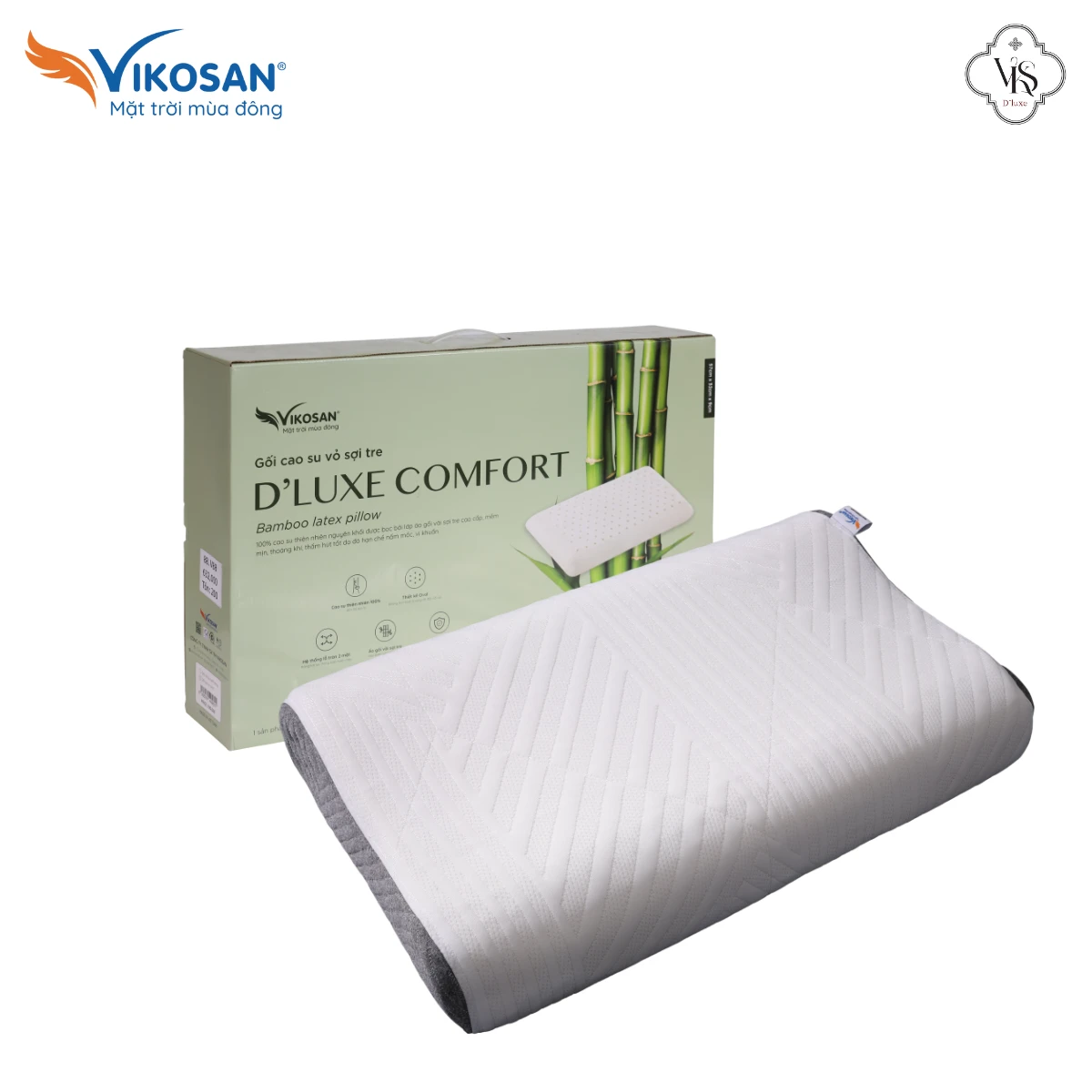 Ruột gối cao su thiên nhiên Lượn sóng