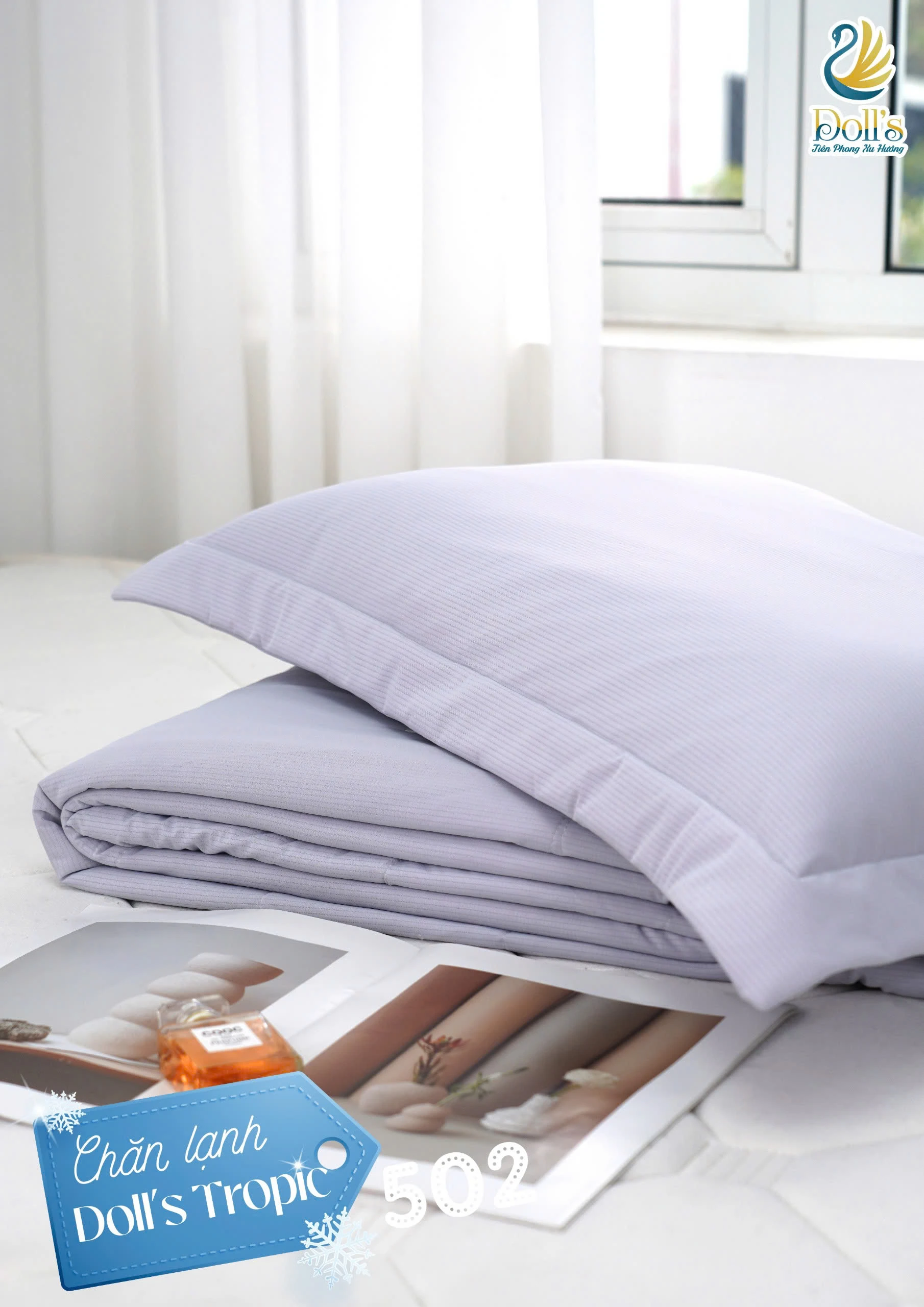 Chăn lạnh 6D mùa hè